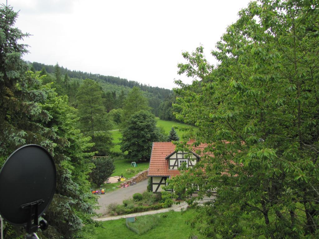 Hof Guttels Waldgasthof Ferienpension روتنبرغ ان در فل الغرفة الصورة
